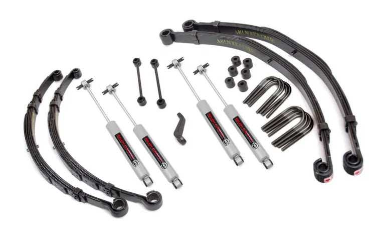 ROUGH COUNTRY 675-76-8130 76-81 Jeep CJ 4in Lift KIt