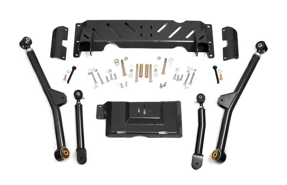 ROUGH COUNTRY 68900U Rough Country 68900U 4-6 Inch Jeep Long Arm Lift Kit for Enhanced Off-Road Performance
