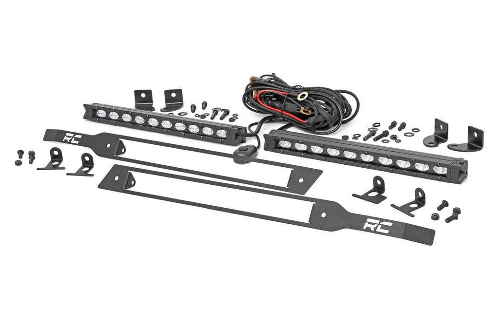 ROUGH COUNTRY 70817 19-  Silverado 1500 10in Dual Grille LED Lights