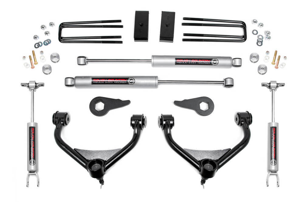 ROUGH COUNTRY 95920 11-17 GM P/U 2500 3.5in Suspension Lift Kit