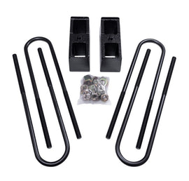 READYLIFT 26-35300 ReadyLift 26-35300 3-Inch Rear Leaf Spring Block Kit for GM Fullsize Trucks