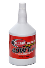 Load image into Gallery viewer, REDLINE OIL 10404 40WT Race Oil 1 Qt. (15W40)