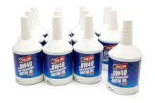 Load image into Gallery viewer, REDLINE OIL 11124 0w40 Motor Oil Case 12 x 1qt
