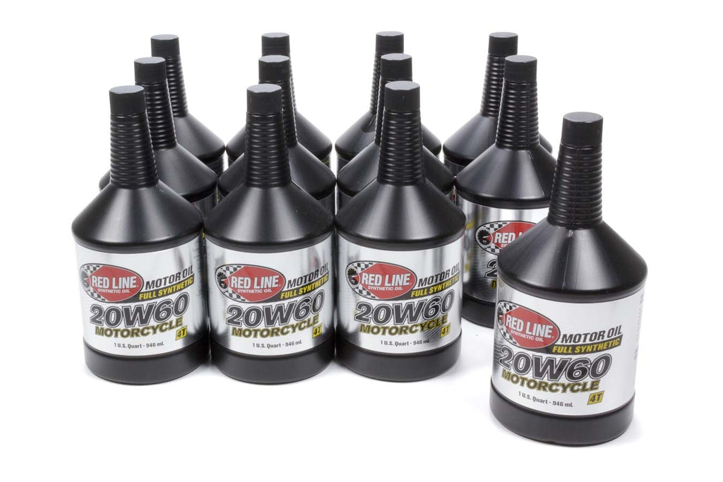 REDLINE OIL 12624 20W60 Motorcycle Oil Case/12