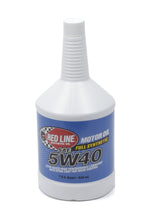 Load image into Gallery viewer, REDLINE OIL 15404 5W40 Motor Oil Quart