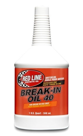 REDLINE OIL 16004 Break In Oil 40W 1 Quart