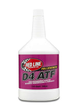 Load image into Gallery viewer, REDLINE OIL 30504 Synthetic D4 ATF (Quart)