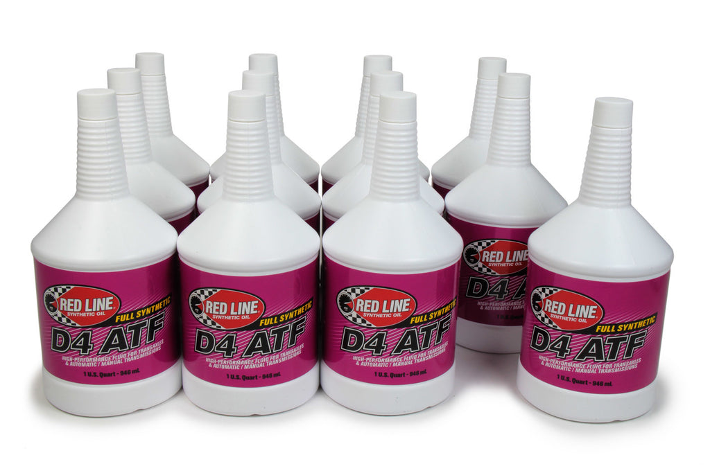REDLINE OIL 30524 Synthetic D4 ATF Case/12