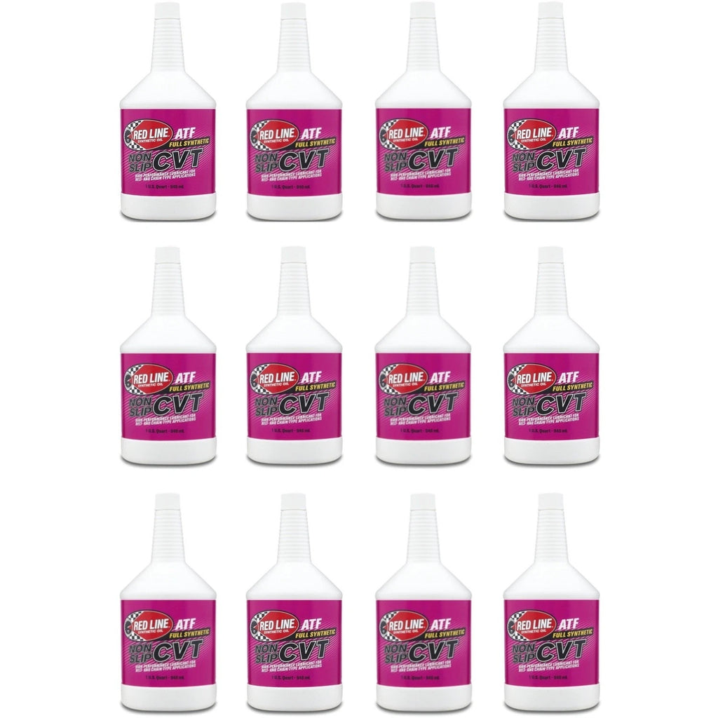 REDLINE OIL 30824 Non-Slip CVT Trans Fluid Case 12 x 1 Quart Bottle
