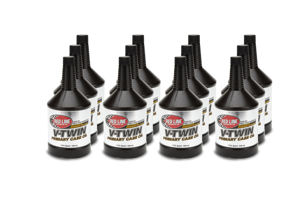 REDLINE OIL 42924 V-Twin Primary Case Oil Case/12 x 1 Quart
