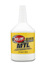 Load image into Gallery viewer, REDLINE OIL 50204 MTL Manual Trans Lube- 1 Quart- 75W/80W GL-4
