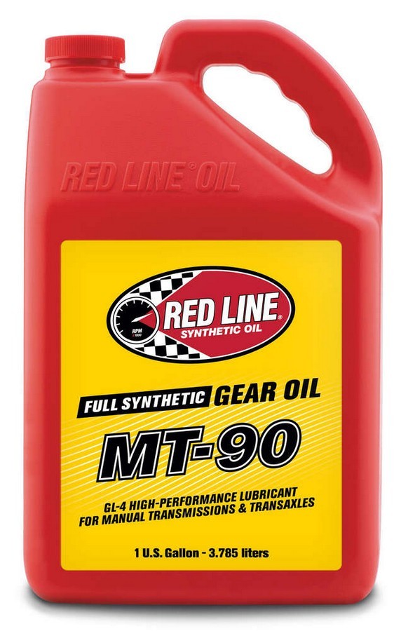 REDLINE OIL 50305 Red Line Oil MT-90 75W90 GL-4 Gear Oil Case - 4 Gallons