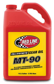 REDLINE OIL 50305 Red Line Oil MT-90 75W90 GL-4 Gear Oil Case - 4 Gallons