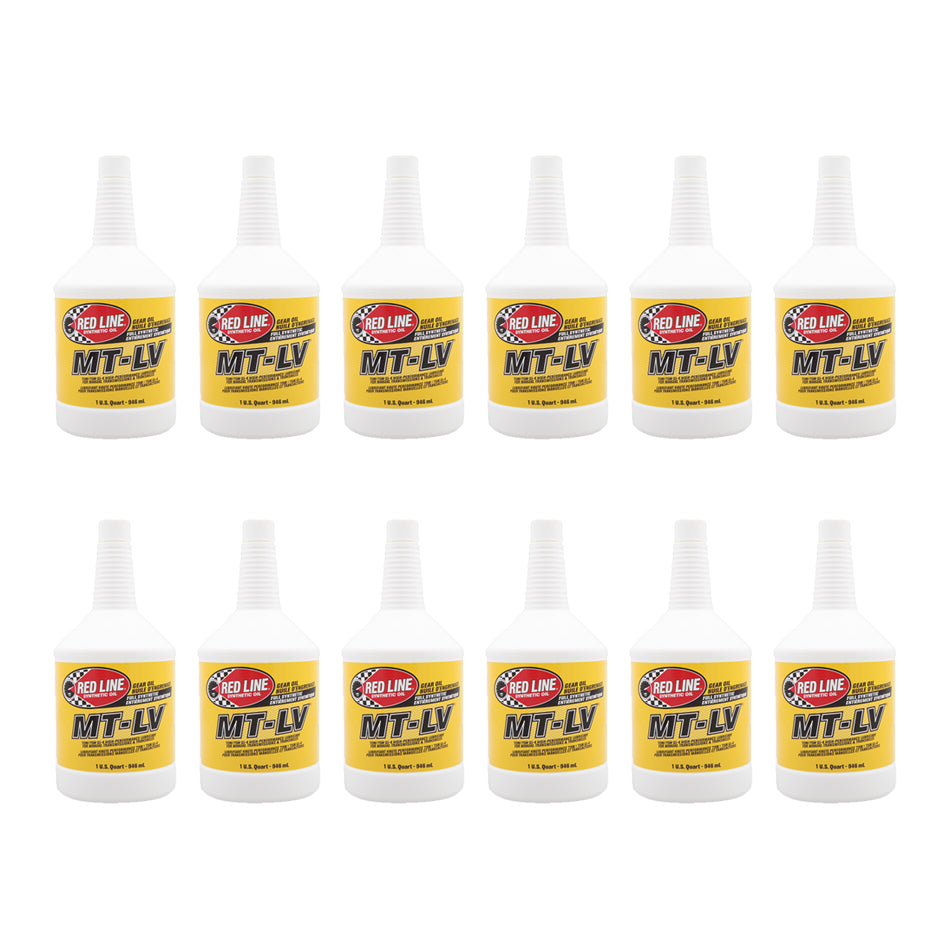 REDLINE OIL 50624 MT-LV GL-4 Gear Oil Case 12 x 1 Quart