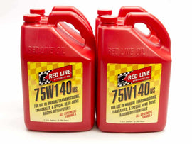 REDLINE OIL 57125 75W140NS GL-5 Gear Oil Case 4x1 Gallon