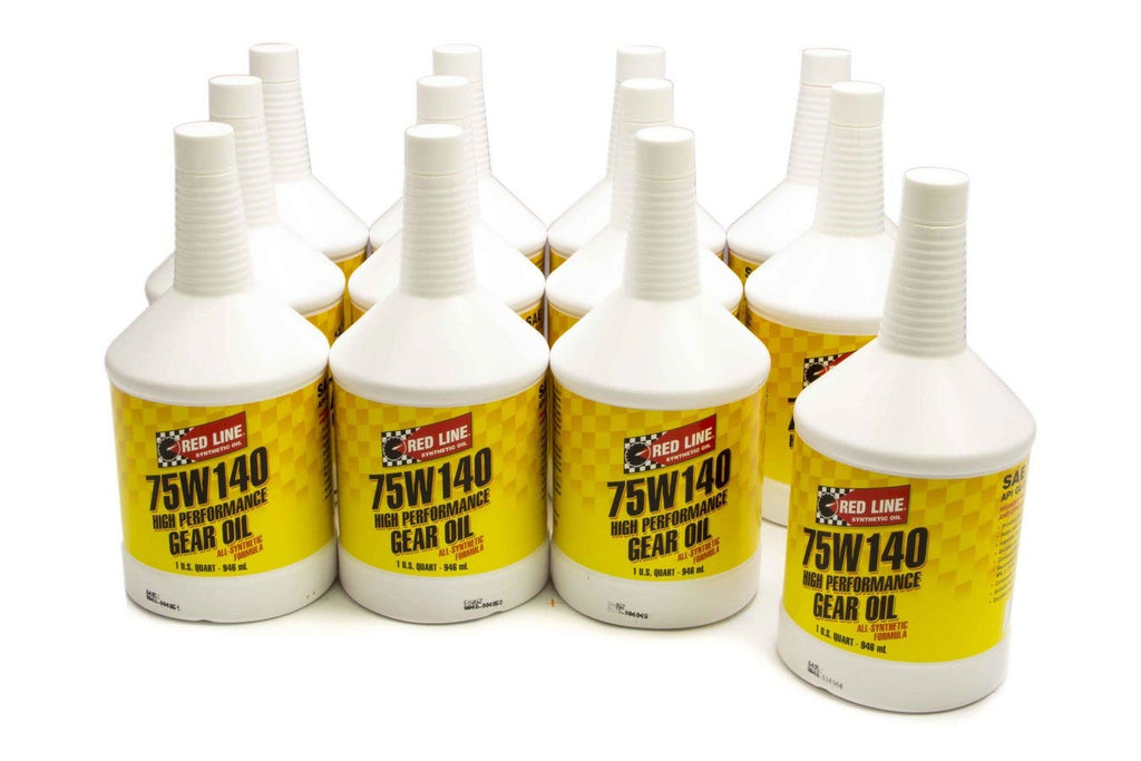 REDLINE OIL 57934 75w140 Gear Oil Case 12 x 1qt