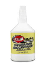 Load image into Gallery viewer, REDLINE OIL 58504 Superlight Shock Proof Gear Oil- 1 Quart