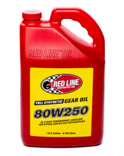 Load image into Gallery viewer, REDLINE OIL 58605 80w250 Gear Oil Gl-5 1 Gallon