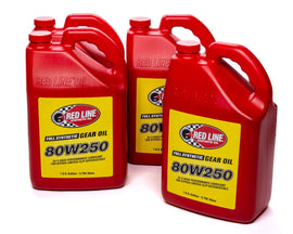 REDLINE OIL 58625 80w250 Gear Oil Gl-5 Case 4 x 1 gallon