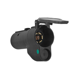 REESE 20142 7-Way Flat Pin to 7-Flat Pin Adapter w/LED Lamp