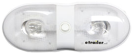 REESE 30-76-223 Interior Light #76 Doubl e with Lens & Switch