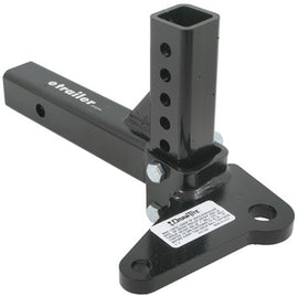 REESE 7390 Adjustable Ball Mount w/ Sway Control Tab 6000 lb