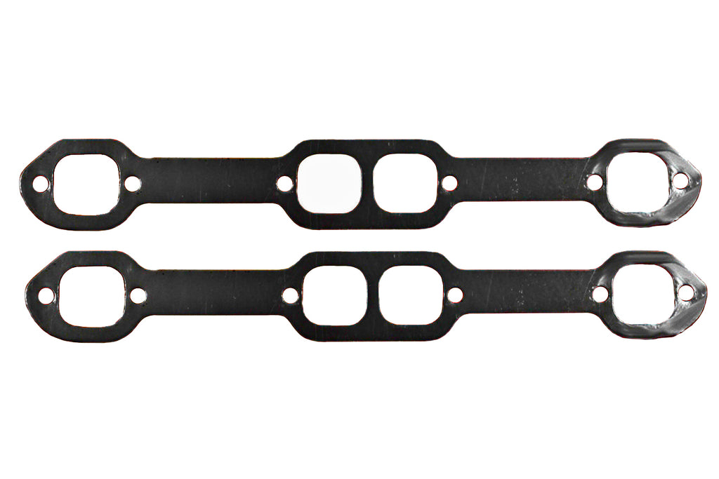 REMFLEX EXHAUST GASKETS 2044 Exhaust Gasket Set SBC w/18-Degree Heads