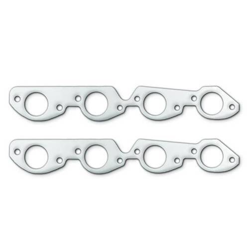REMFLEX EXHAUST GASKETS 2047 Exhaust Gasket Set BBC w/Large Round Race Port