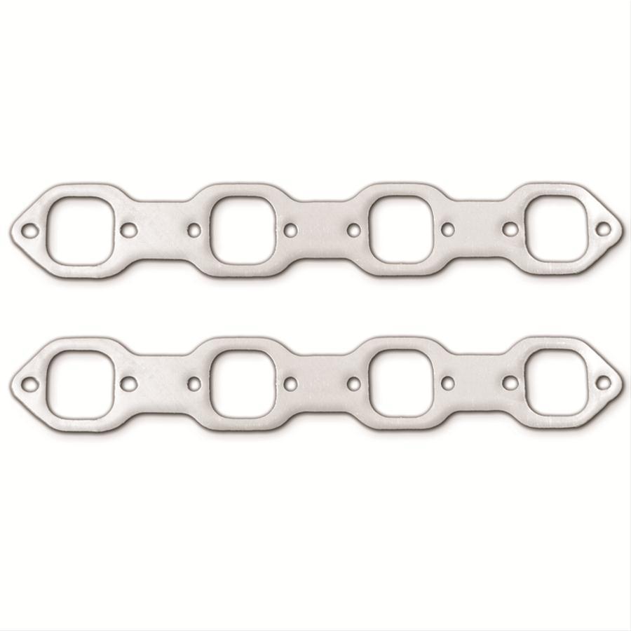 REMFLEX EXHAUST GASKETS 3071 REMFLEX Exhaust Header/Manifold Gasket for Ford Boss 429 - 2 x 2-1/16 Inch Rectangle Port Pair