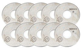 RE SUSPENSION RE-SW-16-A-10 RE Suspension Bump Stop Washer A Series Set of 10 - 1.85 inch OD, Steel Construction