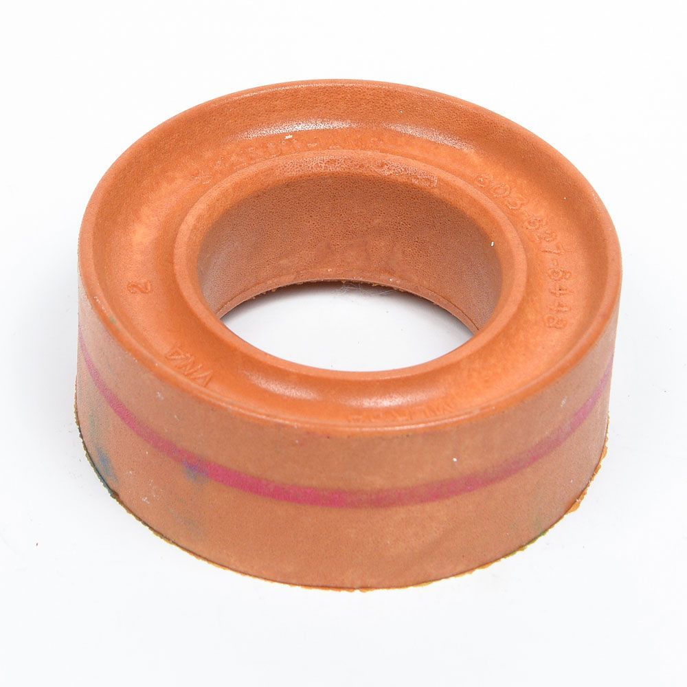 RE SUSPENSION S-MLRSA-130 Spring Rubber 5in Dia. 1.25in Tall Red Soft