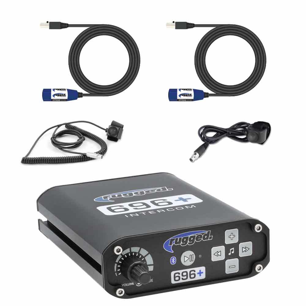RUGGED RADIOS 696-2P Intercom System 2 Person w/o Headset