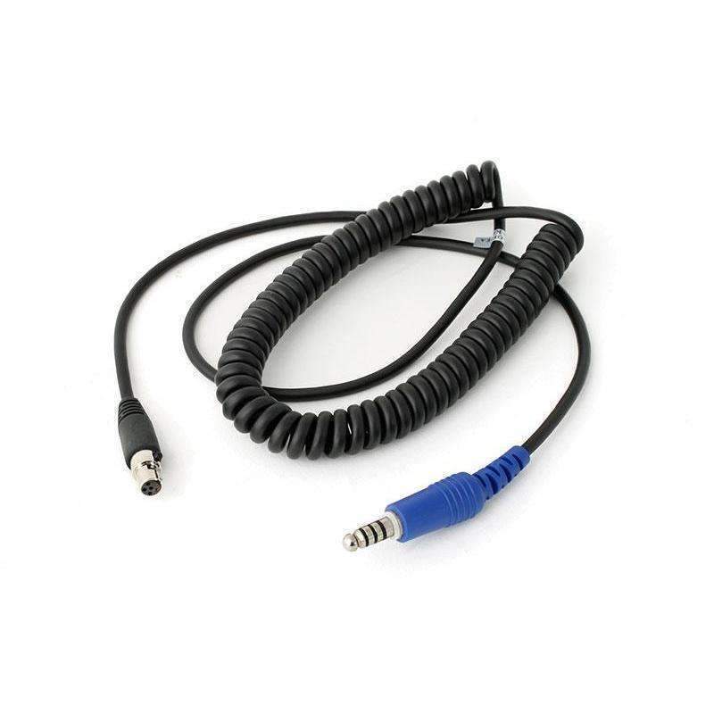RUGGED RADIOS CC-OFF Rugged Radios CC-OFF Coiled Headset Cable for Rugged Offroad Intercom Systems