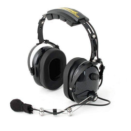 RUGGED RADIOS H22-CF Headset Over The Head H22 2-Way Black CF