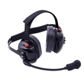 RUGGED RADIOS H60-BLK Headset Behind the Head Dual Radio