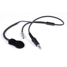 RUGGED RADIOS HK-IF Helmet Kit IMSA 4C Plug 1/8in Ear Bud Jack