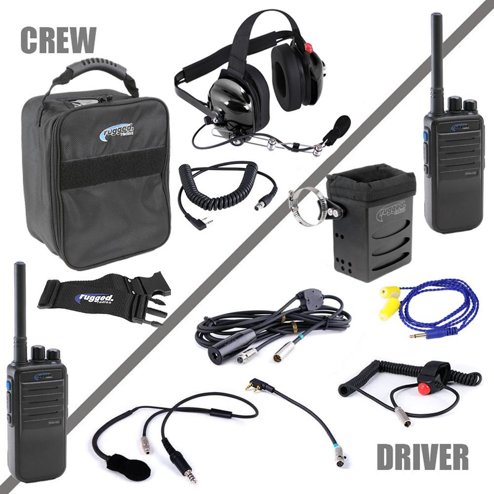 RUGGED RADIOS IMSA-RDH-U Radio System Complete Team IMSA 4C Digital UHF