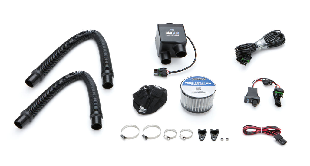 RUGGED RADIOS MAC-2P-KIT Mac Air System 2 Person Helmet Pumper System