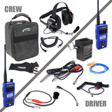 RUGGED RADIOS NASCAR-R1 Radio System Complete Team NASCAR R1 UHF/VHF