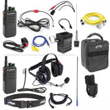 RUGGED RADIOS NASCAR-RDH-U-LT Radio System Complete Team NASCAR 3C Long Rng