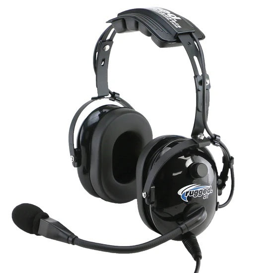 RUGGED RADIOS RA200 Headset General Aviation Student Pilot