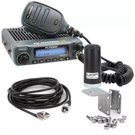 RUGGED RADIOS RKL-G4 GMRS Mobile Radio Kit Rambler G4 w/Stealth Ant