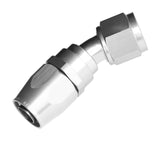 REDHORSE PERFORMANCE 1030-06-5 6AN 30 Degree Female Aluminum Hose End Clear