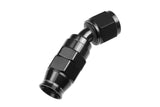 REDHORSE PERFORMANCE 1230-10-2 10AN 30 Degree PTFE Reusable Hose End Black