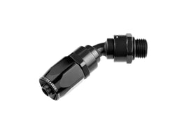 REDHORSE PERFORMANCE 1345-12-12-2 12AN 45 Degree Hose End 12AN ORB Male End Black