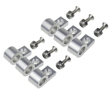 Load image into Gallery viewer, REDHORSE PERFORMANCE 320-14-5 1/4in Polished Aluminum Line Clamps 6/pkg