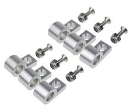 REDHORSE PERFORMANCE 320-14-5 1/4in Polished Aluminum Line Clamps 6/pkg