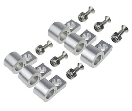 REDHORSE PERFORMANCE 320-316-5 3/16in Polished Aluminum Line Clamps 6/pkg