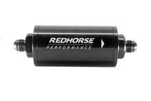 Load image into Gallery viewer, REDHORSE PERFORMANCE 4651-06-2 6AN Fuel Filter Black