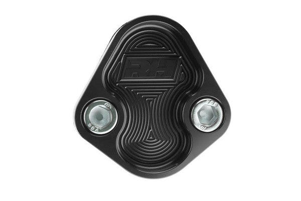 REDHORSE PERFORMANCE 4810-454-2 Aluminum Block-Off Plate BBC Black